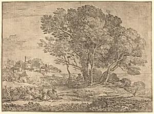 The Goatherd (Le chevrier) by Claude Lorrain