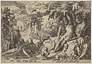 The Golden Age by Workshop of Hendrick Goltzius, after Hendrick Goltzius