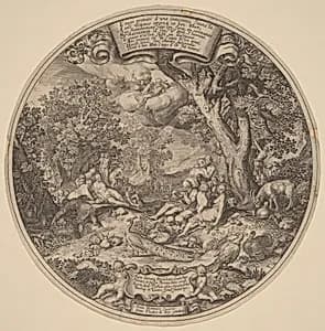Portrait of Johann Theodor de Bry after Abraham Bloemaert after Nicolaes de Bruyn