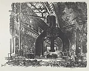 The Great Hammer by Joseph Pennell