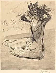 The Hatpin (L'épingle à chapeau) by Jacques Villon