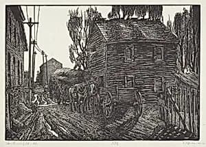 The Haymow by Charles Burchfield