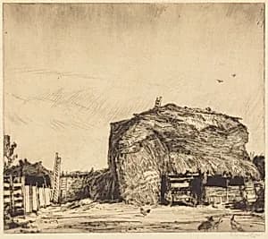 The Haystack by Muirhead Bone