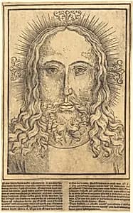 The Head of Christ by German 15th Century