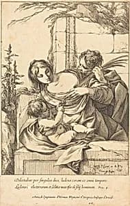 The Holy Family by Laurent de La Hyre