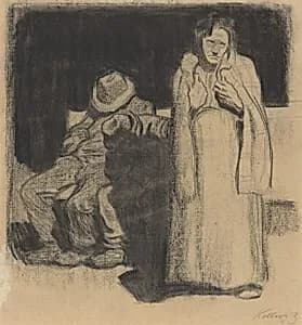 The Homeless by Käthe Kollwitz