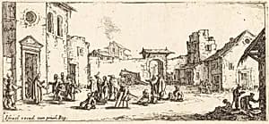 The Hospital by Jacques Callot