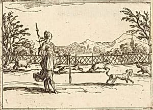 The Huntress by Jacques Callot