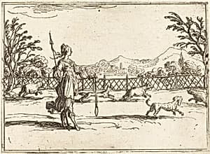 The Huntress by Jacques Callot