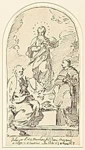 The Immaculate Conception by Pietro Antonio Novelli