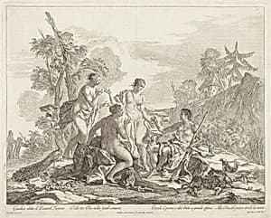 The Judgement of Paris by Jacopo Guarana