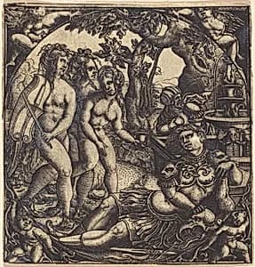 The Judgment of Paris by French 16th Century