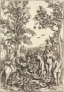 The Judgment of Paris by Lucas Cranach the Elder