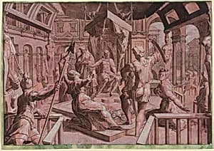 The Judgment of Solomon by Master of the Liechtenstein Adoration