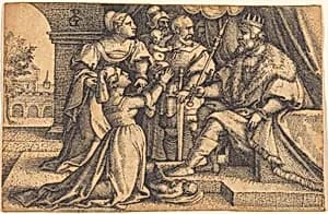 The Judgment of Solomon by Georg Pencz