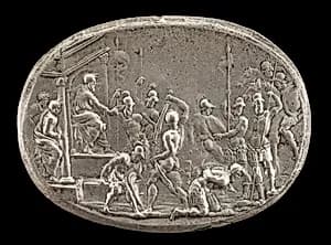 The Justice of Brutus by Giovanni Bernardi