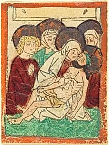 The Lamentation by German 15th Century