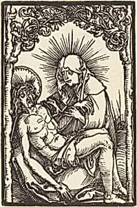 The Lamentation by Albrecht Dürer