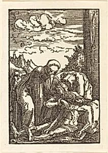 The Lamentation of Christ by Albrecht Altdorfer