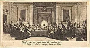 The Last Supper by Jacques Callot