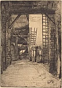 The Lime-Burner by James McNeill Whistler