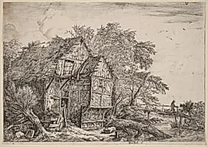 The Little Bridge by Jacob van Ruisdael