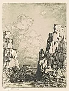 The Little Canyon by George Elbert Burr