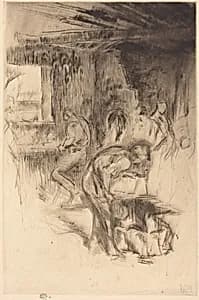 The Little Forge by James McNeill Whistler