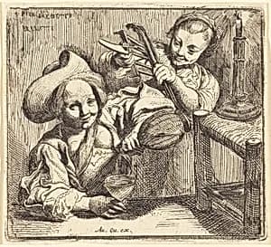 The Little Girls' Tavern by Pierre Brebiette
