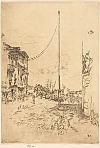 The Little Mast by James McNeill Whistler