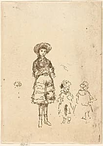 The Little Nurse by James McNeill Whistler