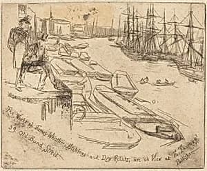 The Little Pool by James McNeill Whistler