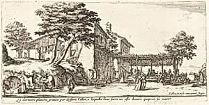 The Little Trellis by Jacques Callot