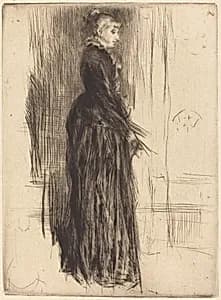 The Little Velvet Dress by James McNeill Whistler