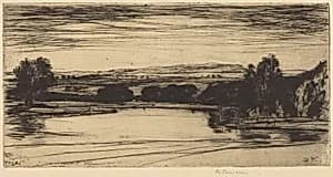 The Lochan by David Young Cameron