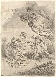 The Madonna and Child by Giovanni Benedetto Castiglione