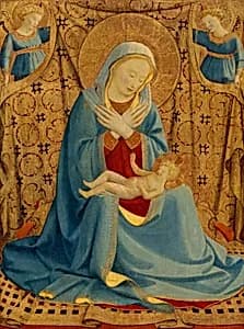 The Madonna of Humility by Fra Angelico