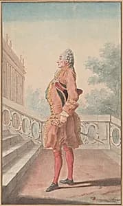 Portrait of Louis Carrogis, called Carmontelle