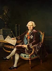 The Marquis d'Ossun by Attributed to Jules César Denis Van Loo, called César Van Loo