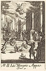 The Martyrdom of Saint James Minor by Jacques Callot