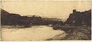 The Meuse by David Young Cameron