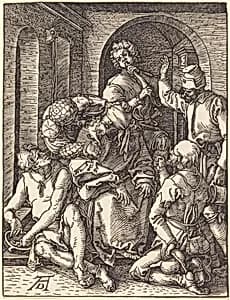 The Mocking of Christ by Albrecht Dürer