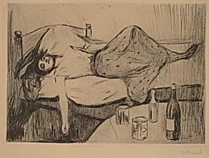 The Morning After (Der Tag danach) by Edvard Munch