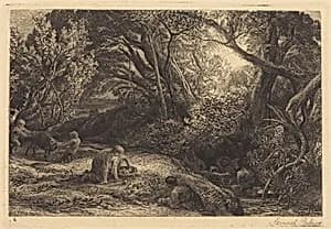 The Morning of Life by Samuel Palmer