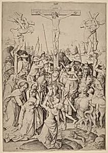 The Mount of Calvary by Master I.A.M. of Zwolle