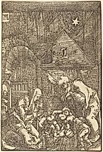 The Nativity by Albrecht Altdorfer