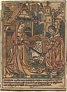 The Nativity by French 15th Century