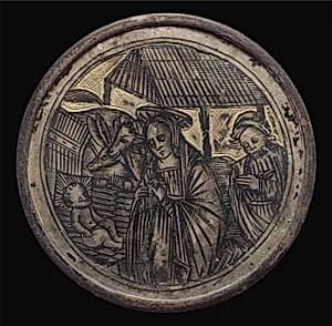 The Nativity by Probably Lombard 15th/16th Century