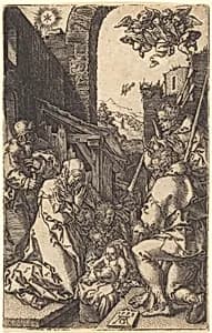 The Nativity by Heinrich Aldegrever