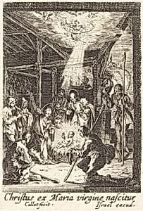 The Nativity by Jacques Callot
